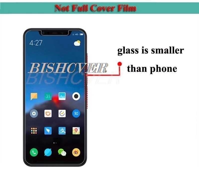 Premium 9H Tempered Glass Screen Protector - High-Definition Protective Film Cover