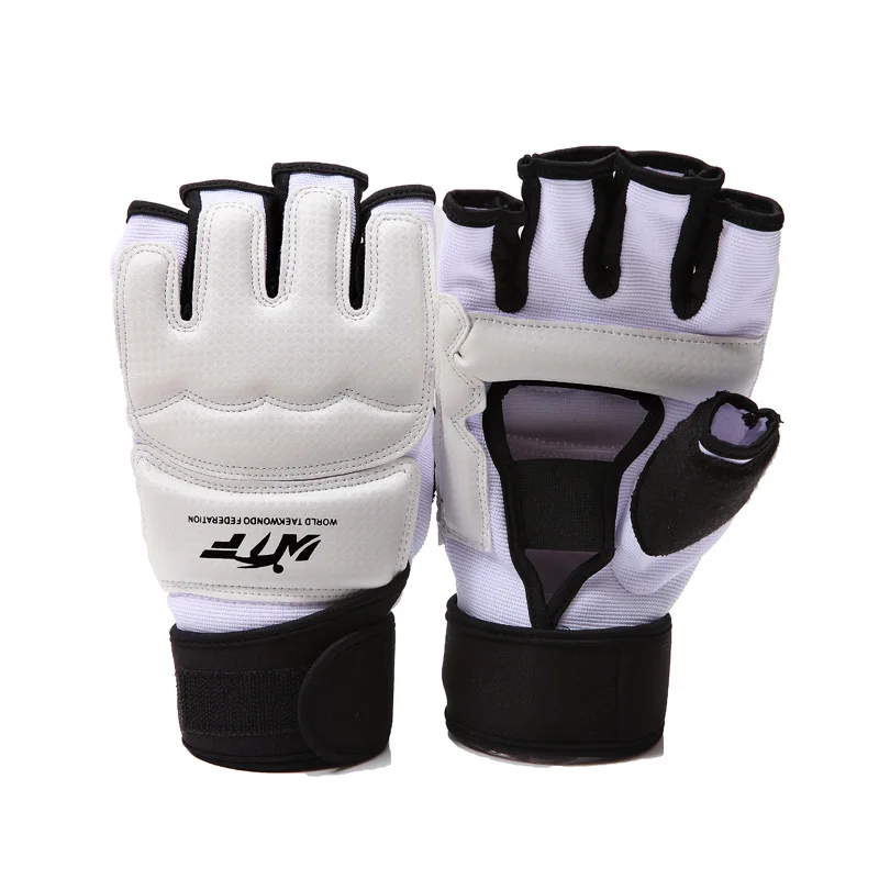 Taekwondo Gloves Foot Protector Taekwondo Shoes Foot Socks MMA WTF Adult Child Hand Protector Half Finger Boxing Gloves taekwondo foot gloves martial arts protector set martial arts shoes