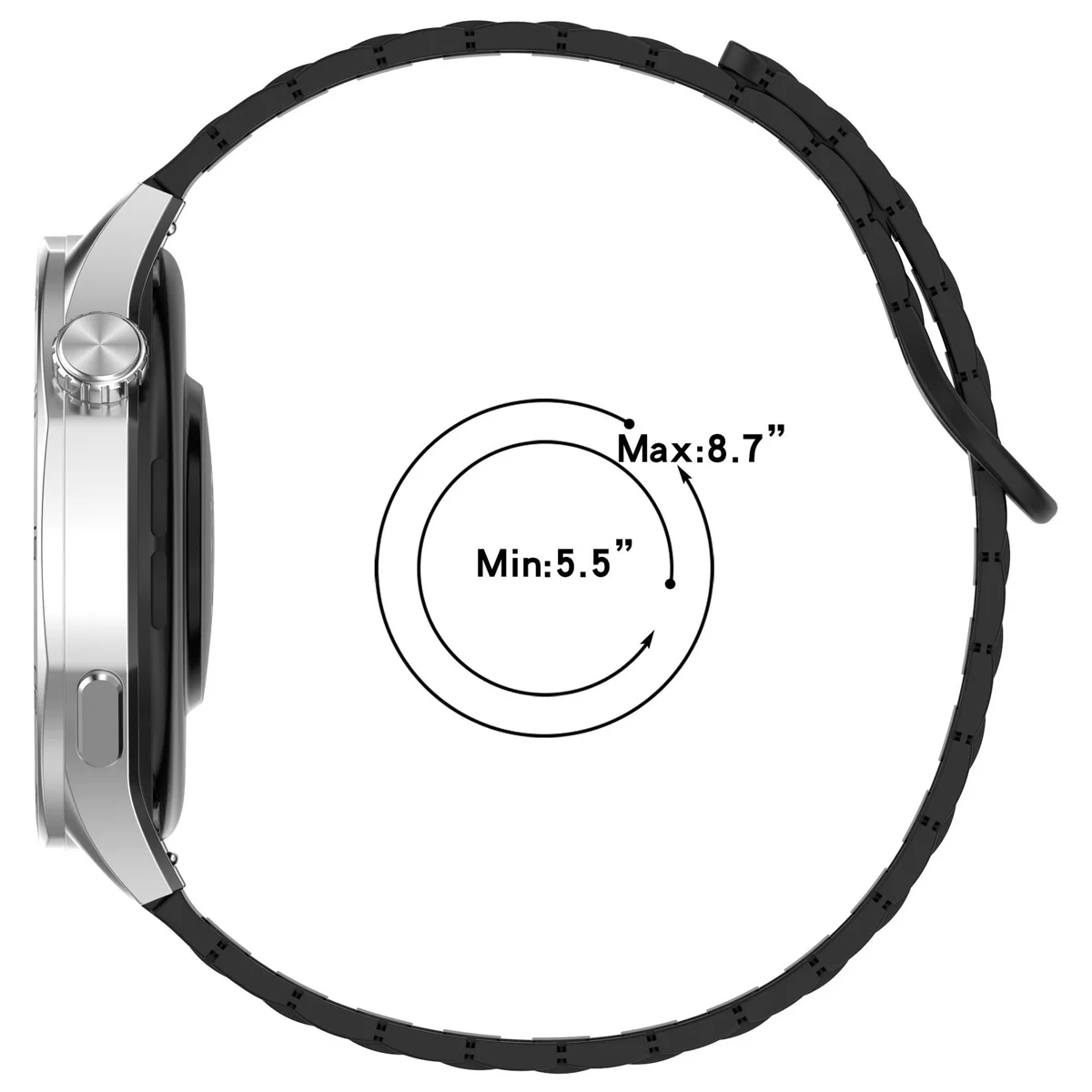 18 20 22 mm Armband für Samsung Galaxy Watch 7 FE 6 5 4 5Pro 6/4Classic Magnetband für Huawei GT5 Pro 42mm/GT 5 4 41mm Armband – Detail 10