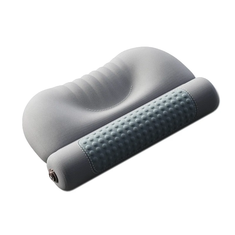 Upgraded Version Popular Wormwood Hot Compress Cervical Pillow for Heating & Cylinder Protecting Cervical Spine and Aiding Sleep