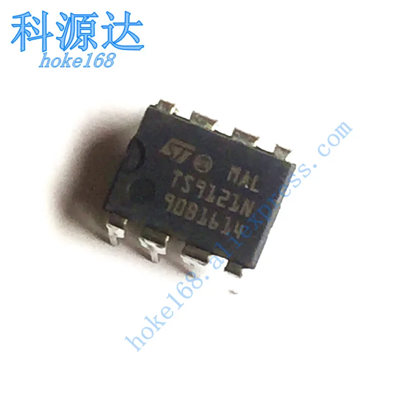 

10pcs/lot TS912IN DIP8 TS9121 TS9121N In Stock