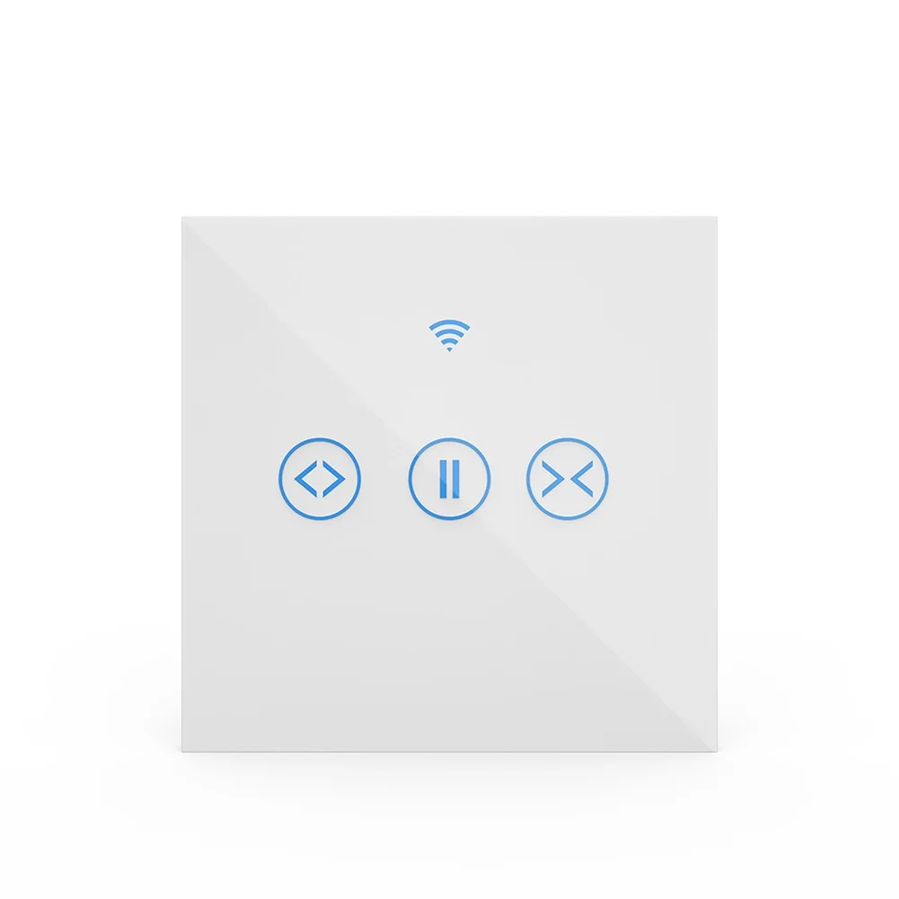 침실 WiFi 스마트 커튼 음성 제어 2.4G WiFi 연결 음성 어시스턴트 호환 스마트 스케줄링 타이머