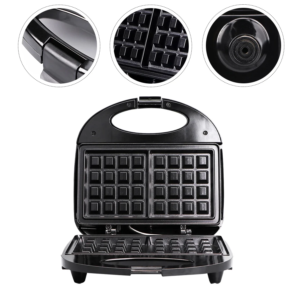 Waffle Maker Exquisite Workmanship Kitchen Baking Pan Mini Convenient Sandwich Toaster Aluminum Useful
