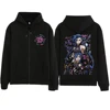 Arcane-Jinx Graphic Zipper Hoody Men Women Hip Hop Fashion Zip Up Sweatshirt Men Oversized Pullover Hoodie Streetwear Tops 4