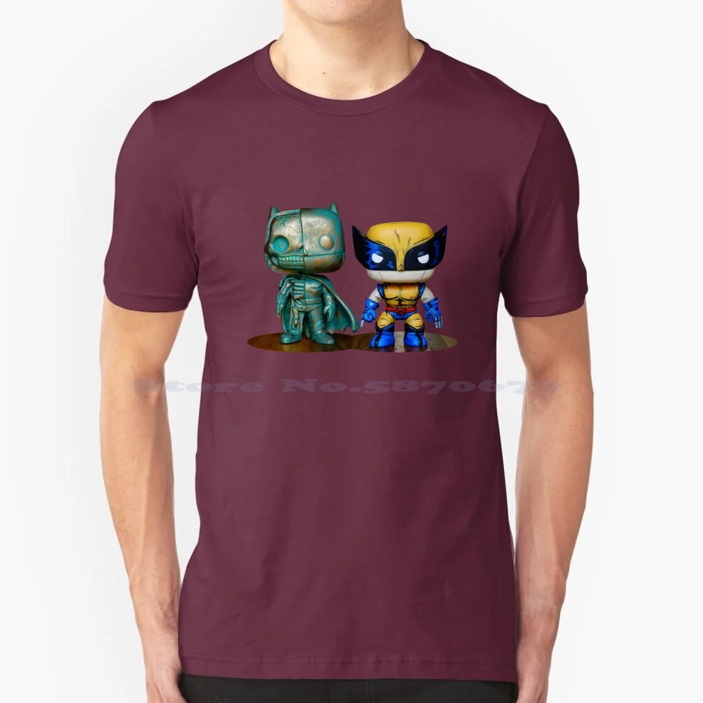 Pop Funky 1 T Shirt 100% Cotone Tee Funko Pop Anime Games Cartoon Cute Mini Legend Of Future Caity Lotz Jes Macallan Matt