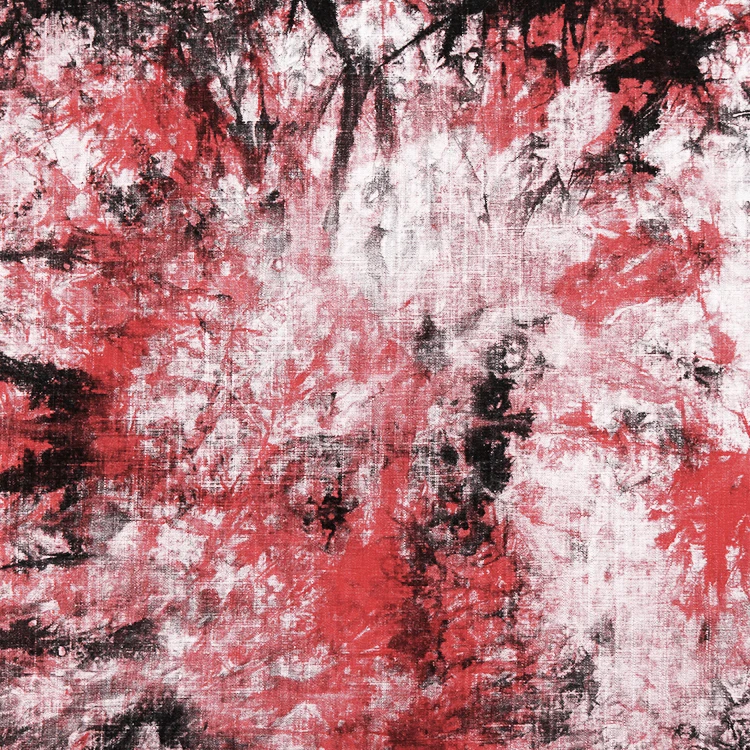 Tie-dyed Fabric Cotton Linen By The Meter for Dresses Clothing Coats Sewing Flax Two-color Cloth High-grade Summer Thin Red Blue 4