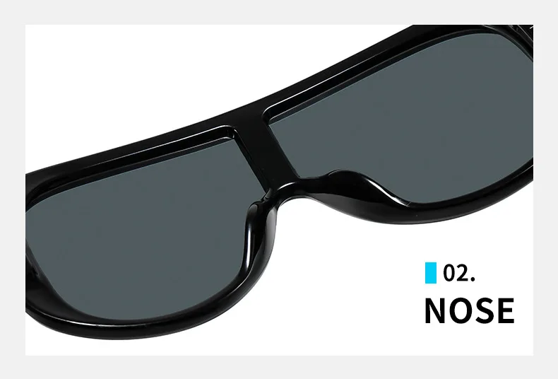 Y2K-Sonnenbrille im One-Piece-Design für Damen, neue modische Leoparden-Farbverlauf-Sonnenbrille, übergroße Sonnenbrille für Damen, sexy Fahrbrille, UV400-Schutz – Detail 19