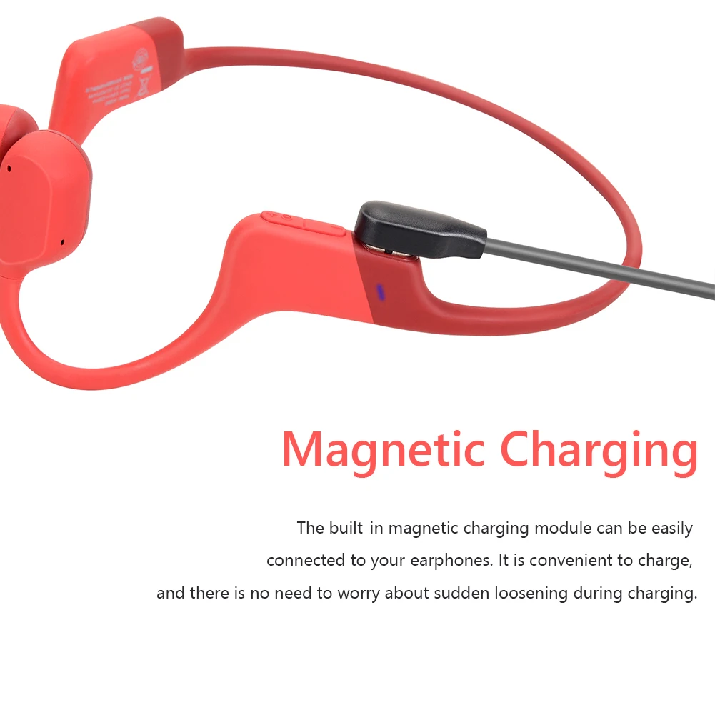 Magnetic Charging Adapter Bone Conduction Headphones Charger for AfterShokz Aeropex AS800AS803/OpenComm ASC100/OpenRun Pro AS810