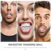 Chew Ball Training Jaw Exerciser Double Chin Reducer Eliminator for Jaw Shaper Facial Toner Exercise to Face Lift 40/50/60lbs 3