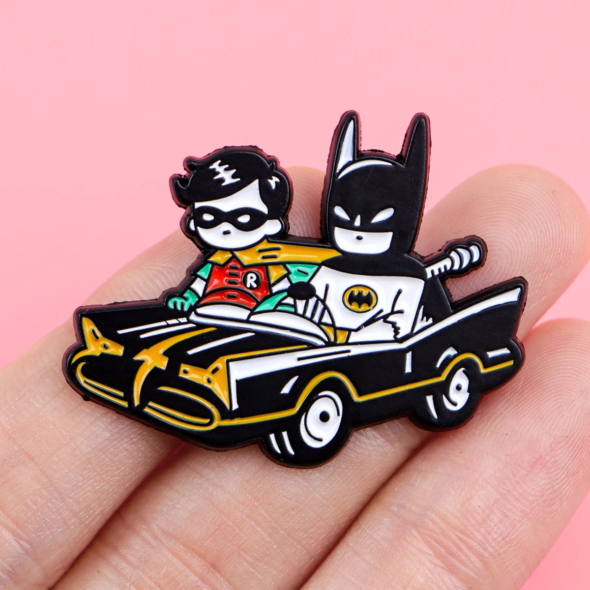 5pcs/set Cool Stuff Enamel Pins Cartoon Brooch Set Metal Lapel Pin Badge Backpack Accessories Jewelry Best Friend Gifts