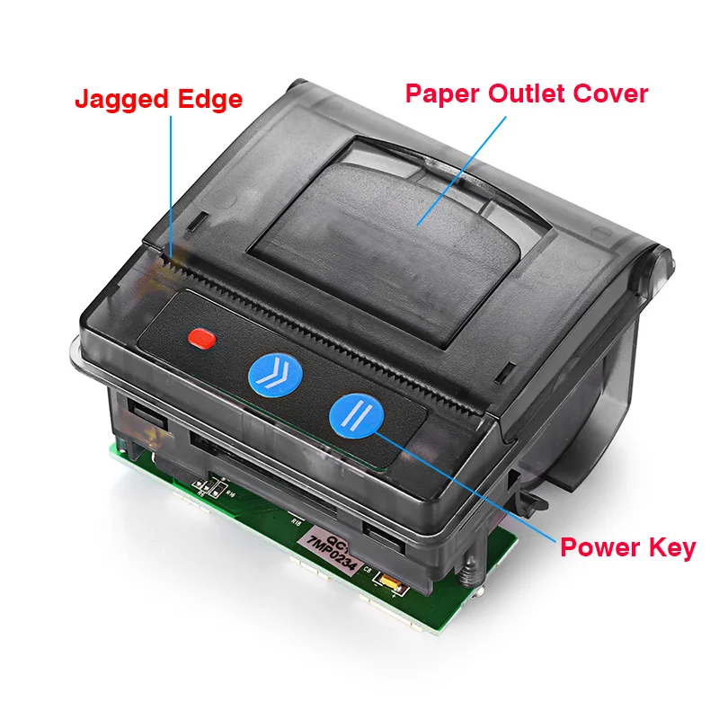 58mm Mini Embedded Thermal Printer Qr203 USB RS232 TTL Panel Interface Port Receipt Ticket Bill Impresoras Paper Rolls