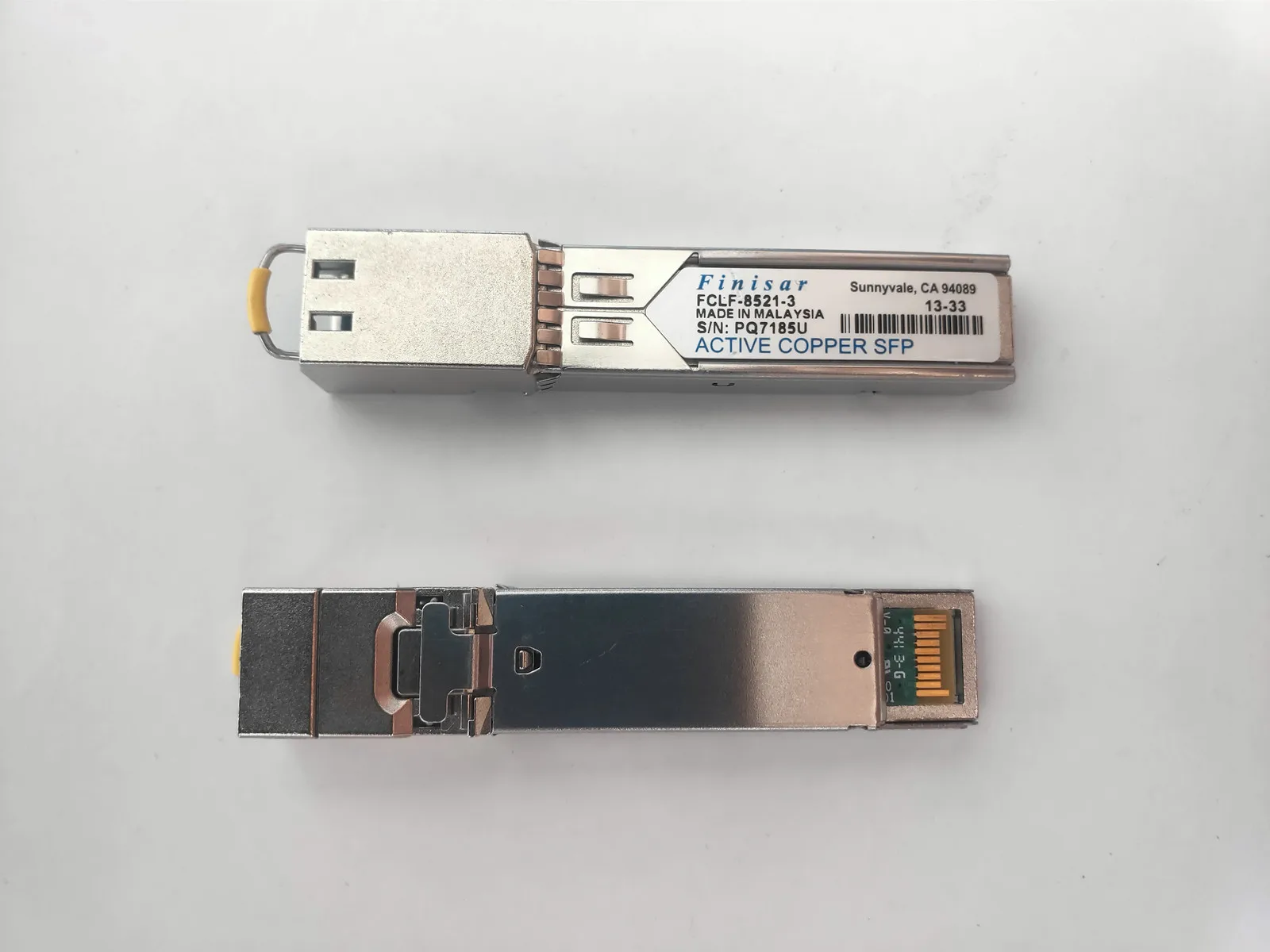 FINISAR Gigabit Ethernet/FCLF-8521-3 1.25G  SFP RJ45 1000 Mbit/s RJ45 port Optical Fiber Module/SFP TO RJ45 Transceiver fi nisar fclf 8521 3 1000base gigabit active copper sfp 100m fiber optic transceiver