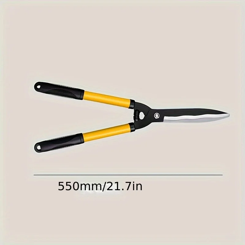 인체공학적 긴 코 정원 가위 - 합금강 블레이드, 현대적인 스타일, 배터리 필요 없음 - 주택 개조에 적합