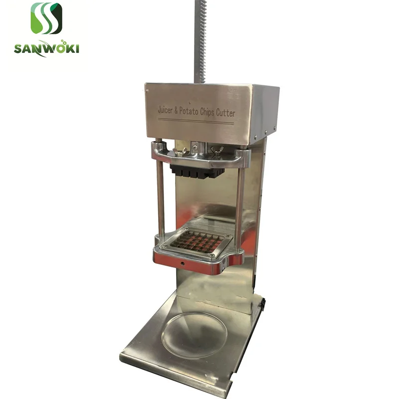 Stainless Steel  Potato Spiral Cutting Machine Juicer Potato Chips Cutter  Electric Twist Potato Cutter Automatic 110V 220V