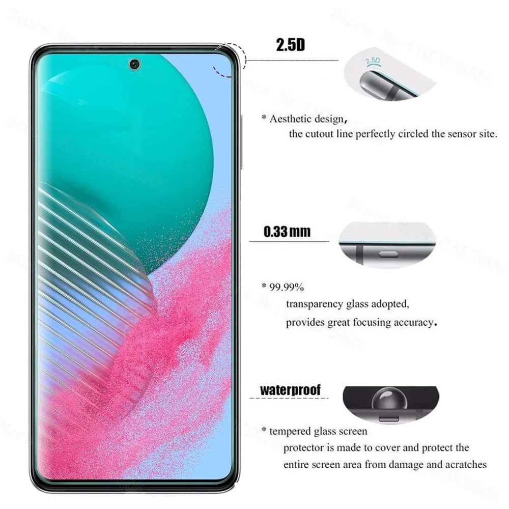 Ultra Clarity Tempered Glass Screen Protector - Scratch-Resistant & Case-Friendly