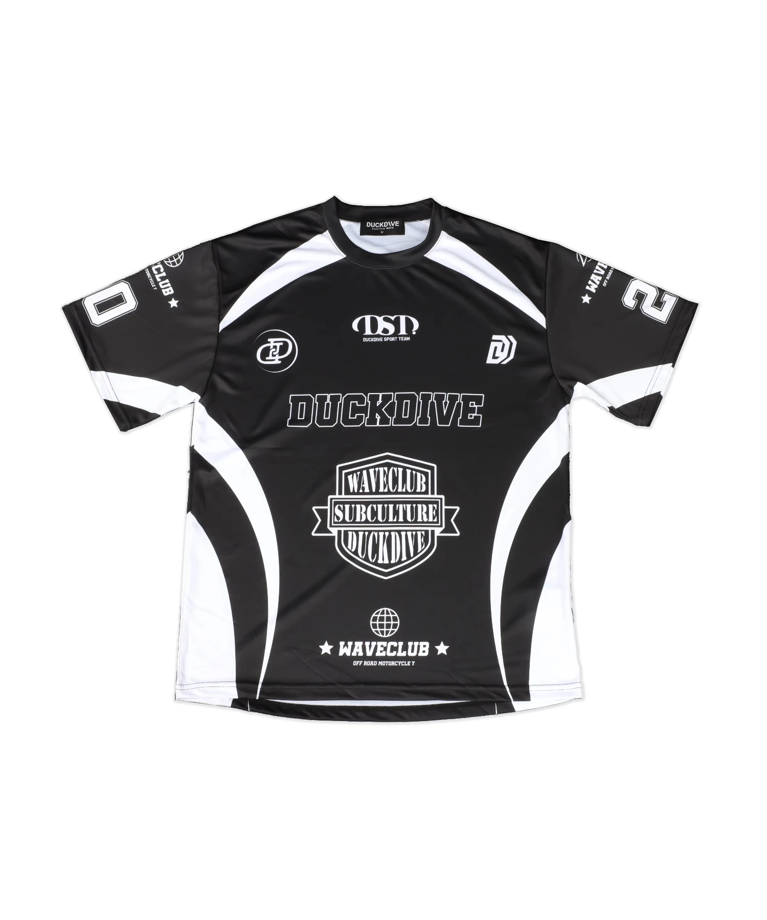 [DUCKDIVE] Player Mesh Short Sleeve ★大人気★ Duckdive Jersey Bada Zifan Same Dance Short Sleeved Sports