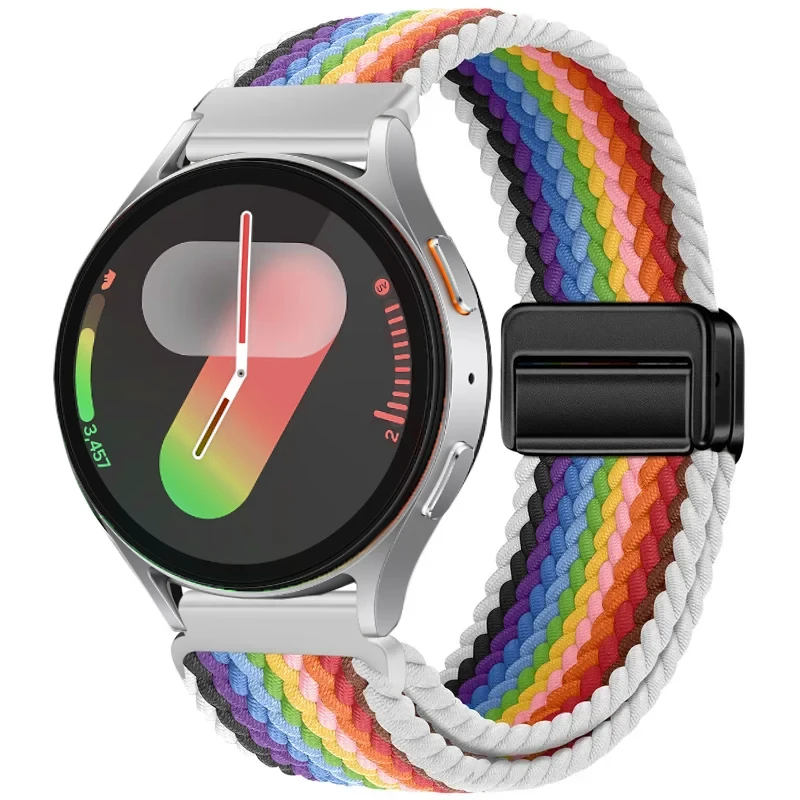 Braided Nylon Magnetic Bracelet Strap - 20mm/22mm