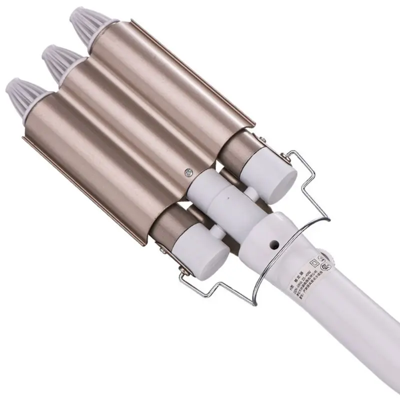 

Triple Barrel Hair Curler 20/22/25/28mm Fast Heating Curling Iron Styling Tools Dropship