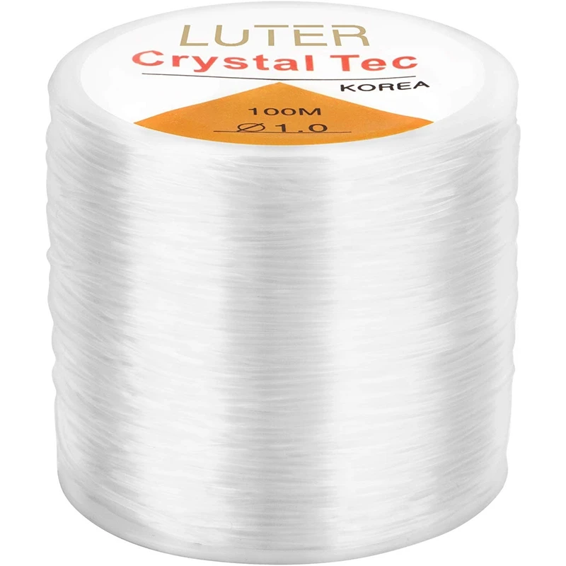

Clear Bead Cord Crystal Elastic Stretchy Bracelet String For Jewelry Making Necklace Bracelet Beading Thread