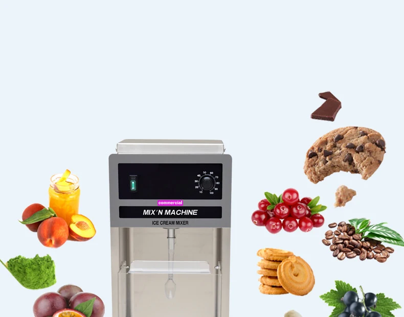 Description Picture 2 of itemCommercial Electric Auto Blizzard 8000 RPM Ice Cream Mixer Machine 550w Flurry Ice Cream Maker Shaker Blender
