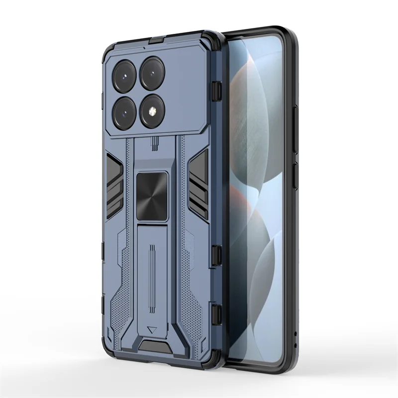 Shockproof Camera Lens Armor Phone Case with Magnetic Holder - Enhanced Protection