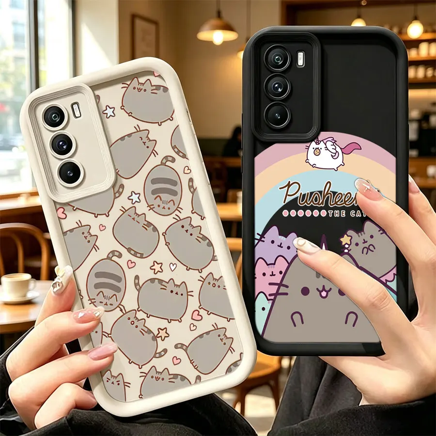 Adorable Pusheen Cat Cartoon Phone Case