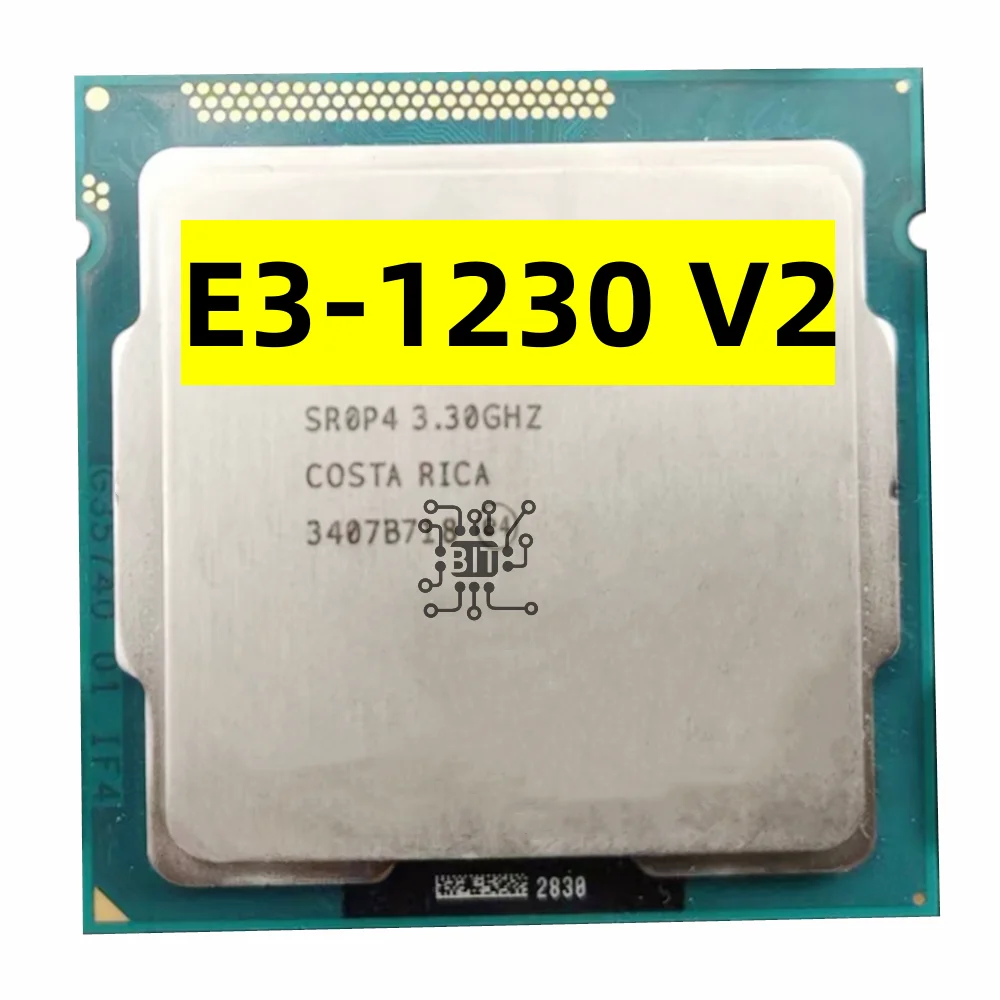 Processador v2 e3 1230 v2 3.3ghz Sr0p4 8m Quad Core Cpu Lga 1155 Xeon-e3 1230
