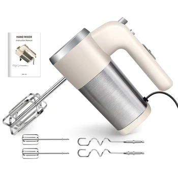 500W Ad Alta Potenza Elettrico Robot da Cucina Impastatrice Frullatore Frullino per le uova Frusta a Spirale Miscelatore per Crema per la Cucina Domestica Strumenti di Cottura 1