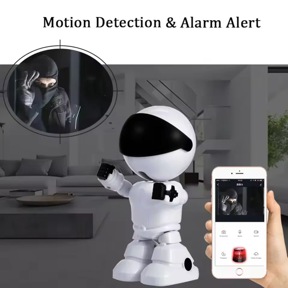 1080P Robot IP Camera Security Camera WiFi Wireless 2MP CCTV Camera Smart Home Video Surveillance P2P Pets Baby Monitor 6