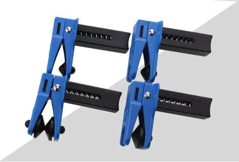 

4 Pieces Brake Hose Clamp Car Brake Nozzle Clip Brake Hose Clamp to Prevent Oil Leakage