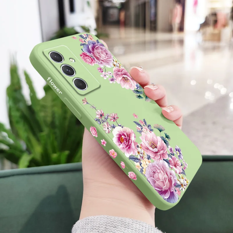 Luxurious Satin Brocade Phone Case - Elegant Protective Cover