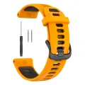 Orange and black