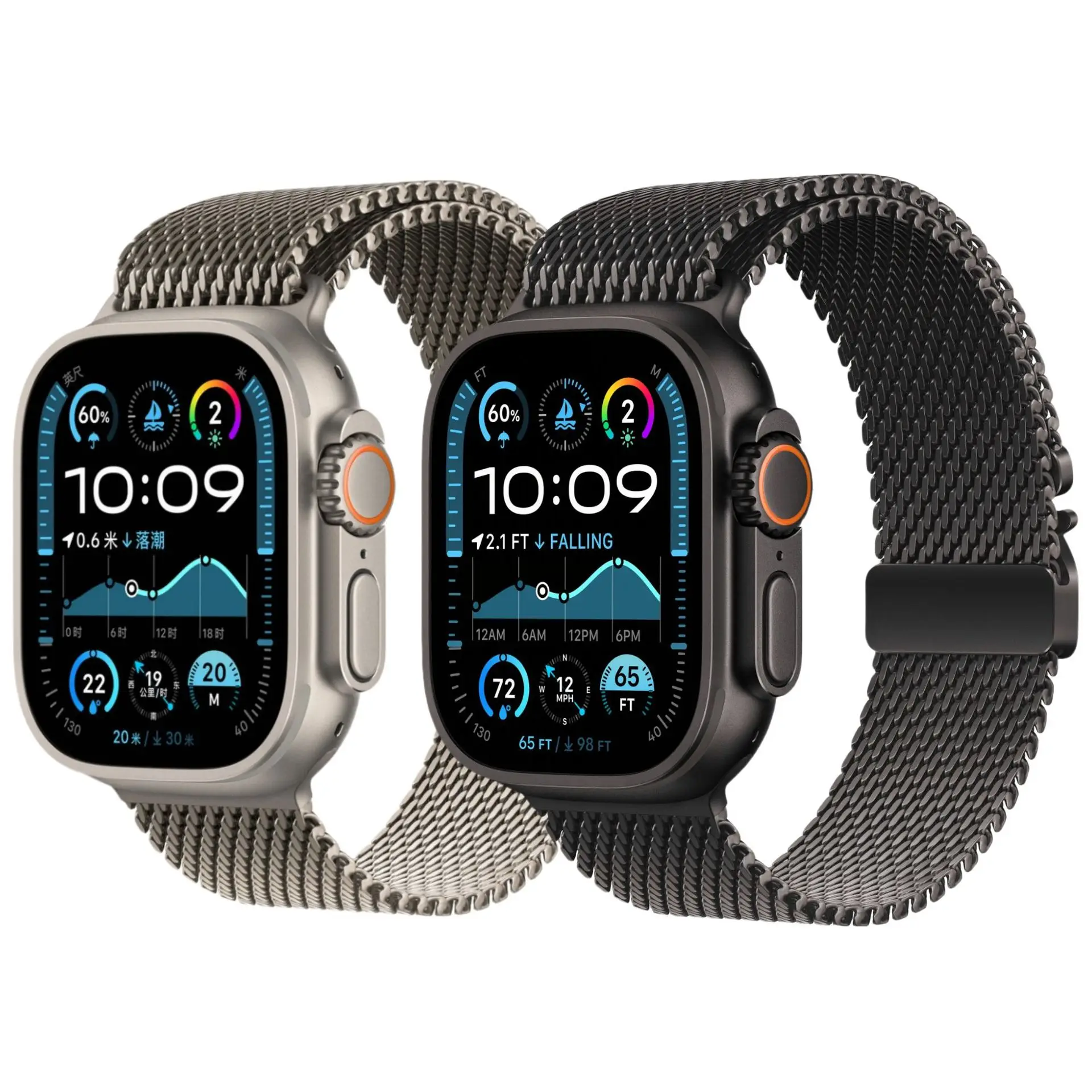 Stainless Steel Mesh Loop Strap