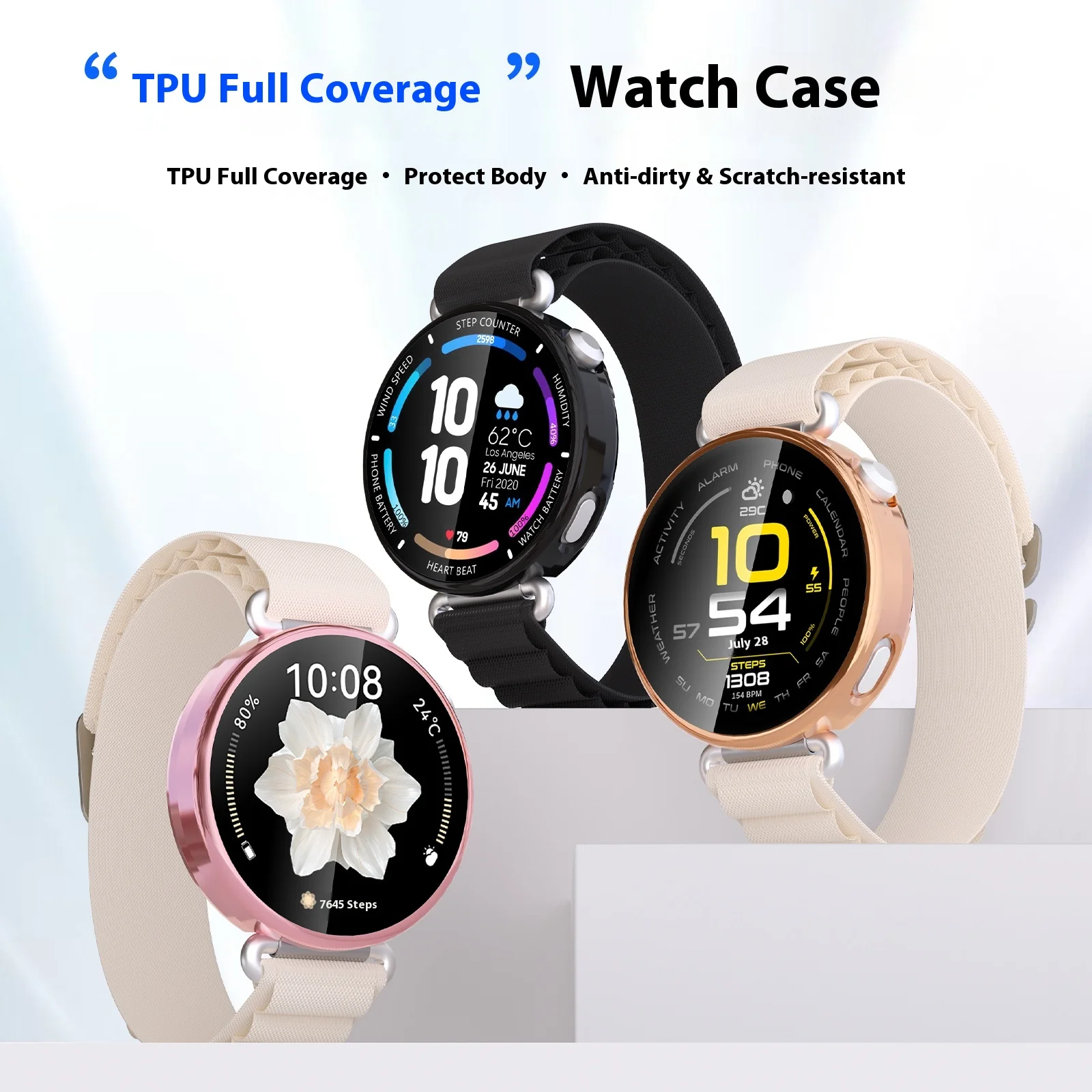 Premium Protective Case with Tempered Glass Screen Protector