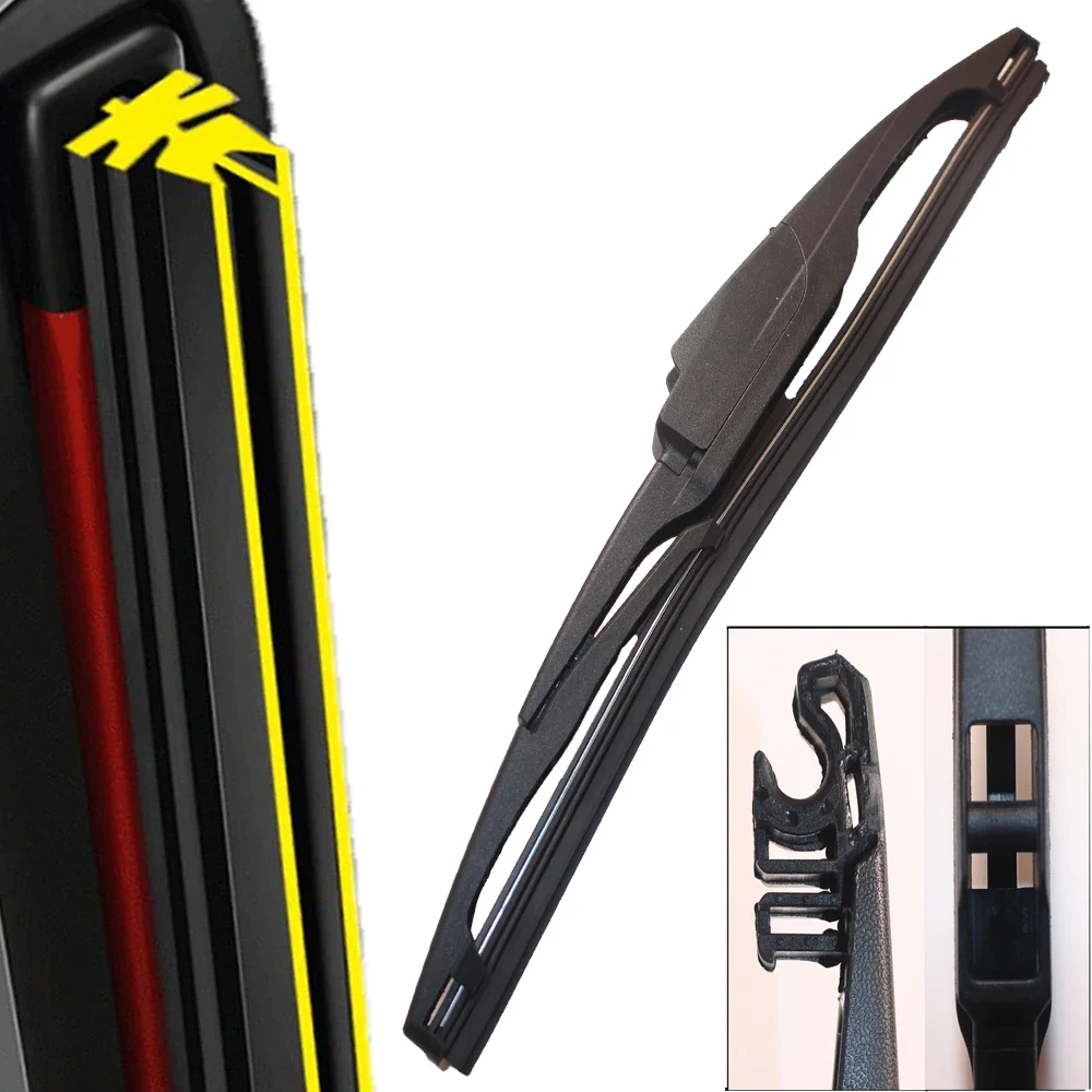 Tergicristalli Anteriori Per Jeep Cherokee KL (2014-2019) – Set 26" + 18", Gomma Silenziosa