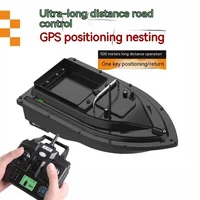 New Gps Intelligent Remote Control Nesting Boat 500m Low Electric Automatic Return Positioning Hook Sending Towing Fishing 1