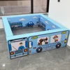 YY Children's Soft Ocean Ball Pool Kindergarten Soft Bag Cartoon Fence Playground Sand Basin 3