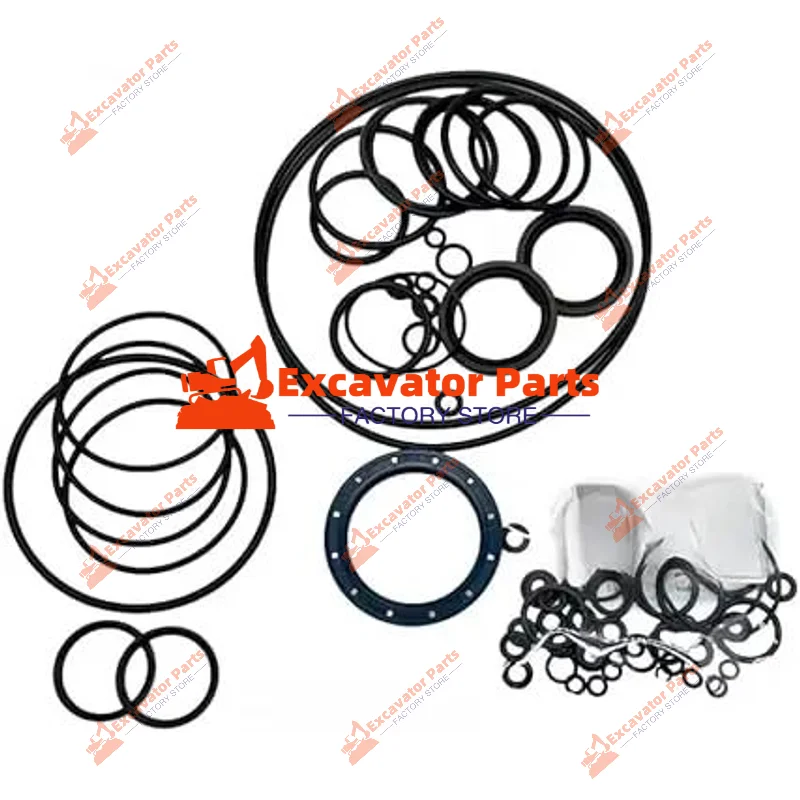 R944C Hydraulic Mian Pump Seal KIt Compatible with Liebherr Excavator LPVD150 9080214 Excavator Parts