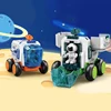 Inertia Car Space Plastic Model Cars Children's Toys Deformation Space Toy Rocket Spacecraft Space Exploration Car Gift For Boys 2