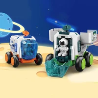 Inertia Car Space Plastic Model Cars Children's Toys Deformation Space Toy Rocket Spacecraft Space Exploration Car Gift For Boys 2