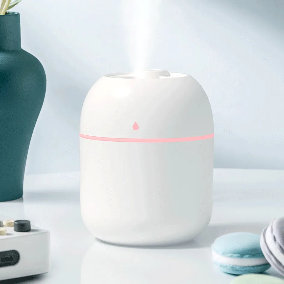 Portable Mini Ultrasonic Humidifier USB Essential Oil Fogger Diffuser Indoor Mute Fogger Mist Maker Home Fragrance Accessories