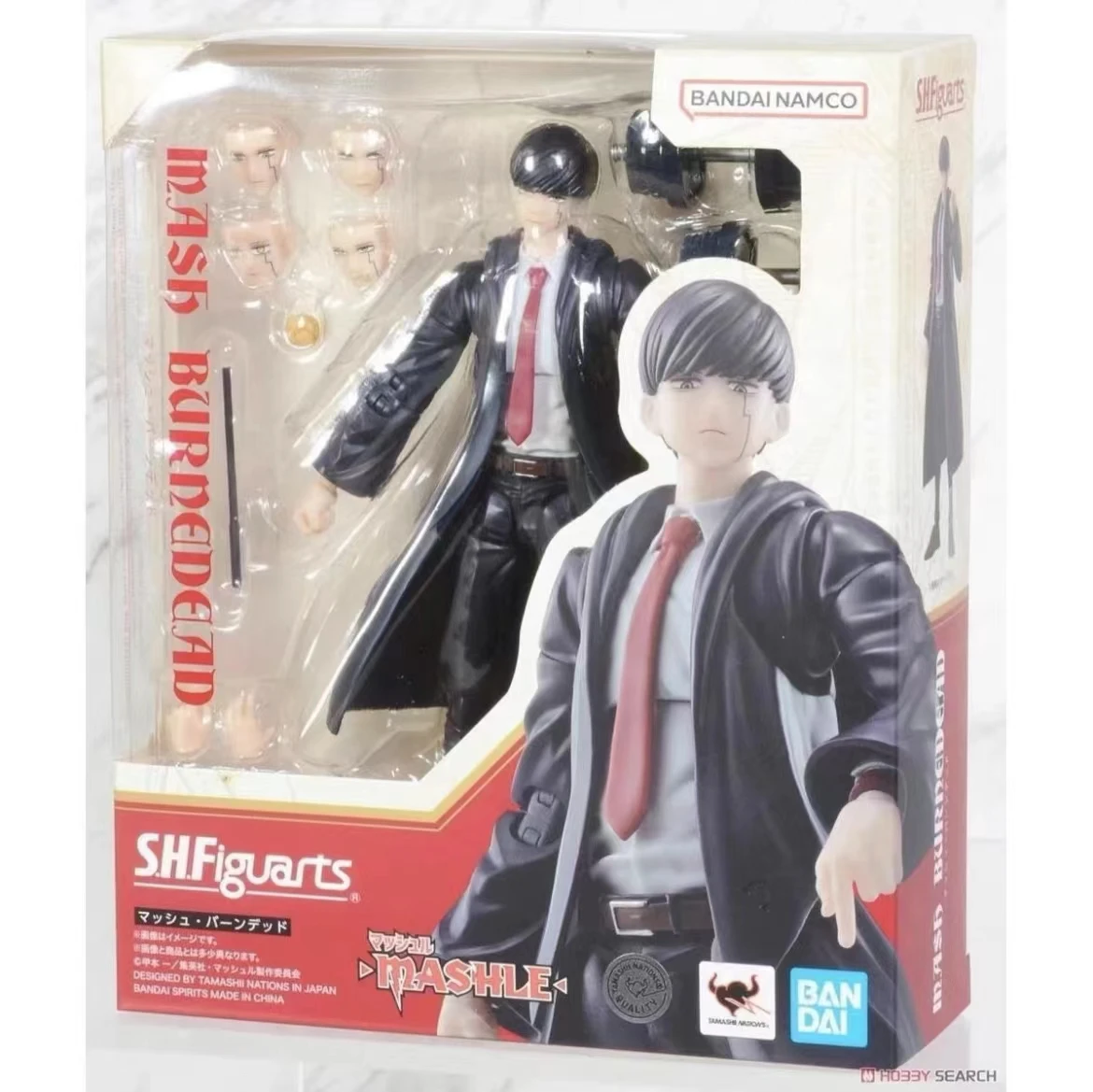 

In Stock Original Shf Sh Figuarts Mashle: Magic and Muscles Mash Burnedead Action Figures Model Toys Anime Figura Pvc Gift