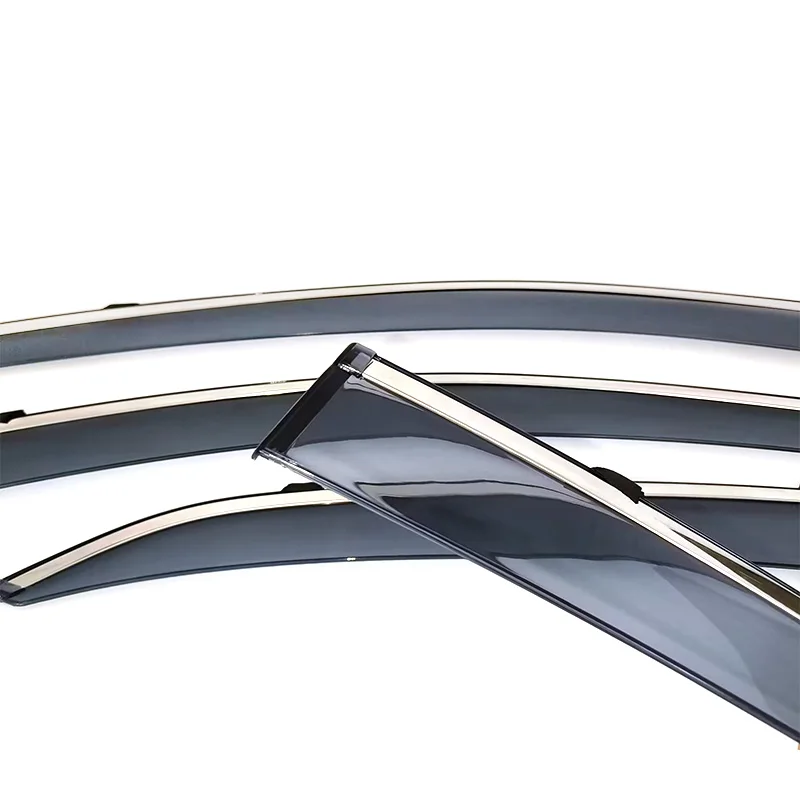 Car Window Deflectors Polycarbonate Material Door Window Deflector Rain Shield Visor For Toyota Camry