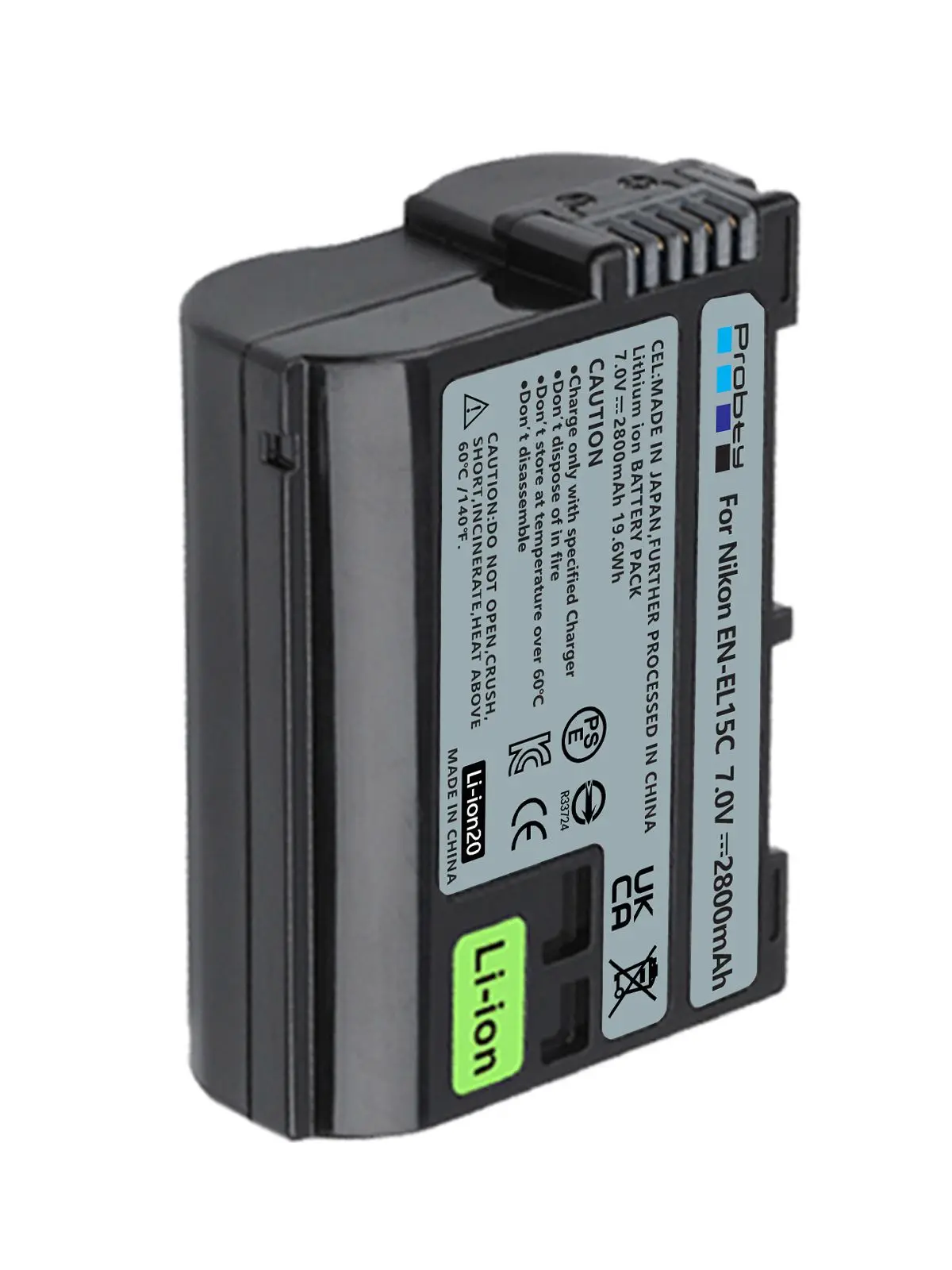 Bateria para Nikon Z5z6z6 Iiz7z7ii D600 D610 D600e D800 D810 D800e D850 2800mah En-el15c En-el15 - Image 5