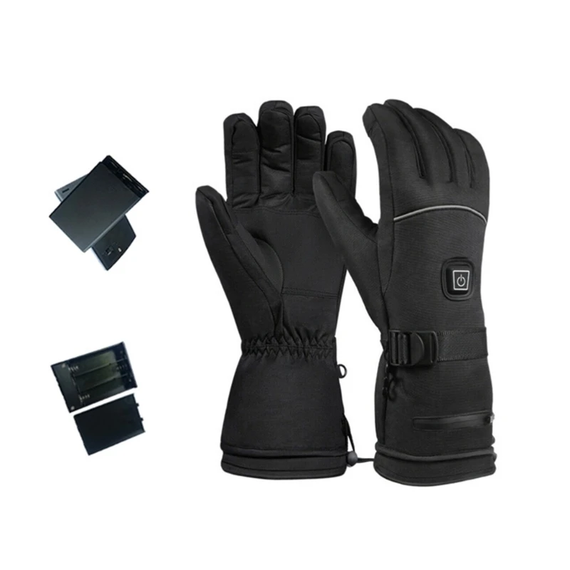 Electric Heated Gloves for Freezer Work, Touching Screen Winter Hand Warmer 5