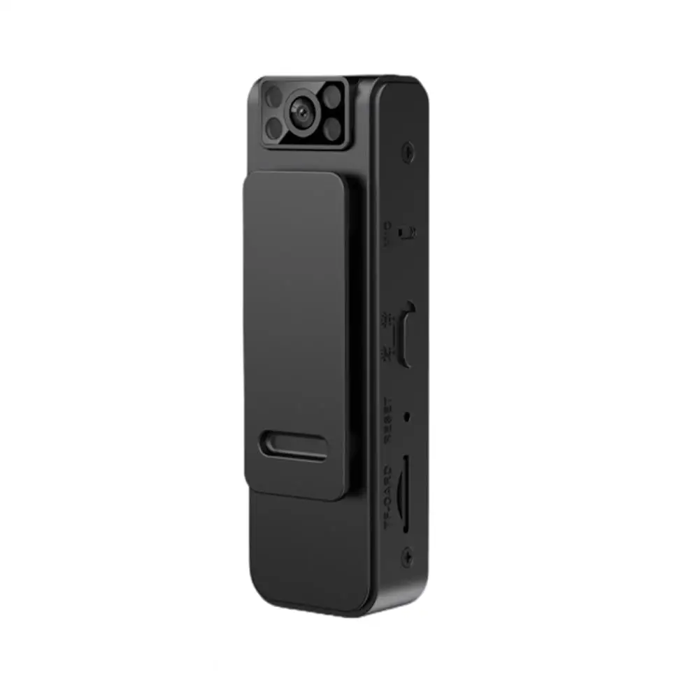 Wireless WiFi Portable Camera With Clip, Full 1080P Video Body Recorder Camera Security HD Record Meeting E5V7