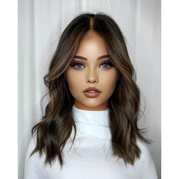 20 inch 180% Soft Highlight Blonde Body Wave 5x5 Silk Base Jewish Human Hair Wig With Baby Hair HD Lace European Hair Preplucked