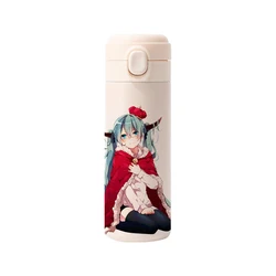 Kawaii Hatsune Miku Thermal Mug - Large Capacity Stainless Steel Water Cup - 420ml (Hatsune Miku - 23)