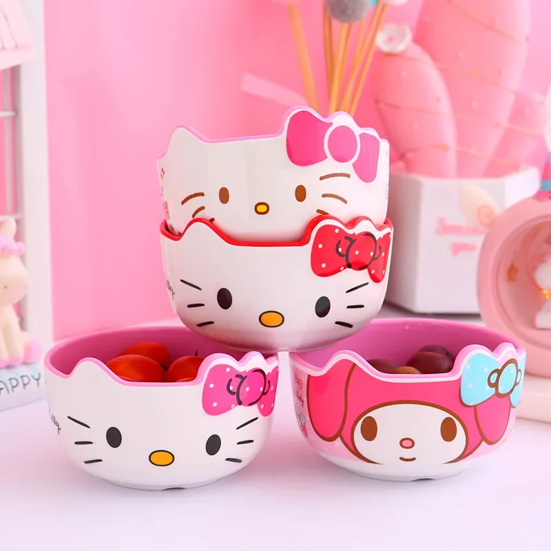 Hello Kitty Cartoon Soup Bowl 1