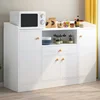 Nordic Wooden Kitchen Cabinets Home Living Room Wall Storage Cabinet Restaurant Storage Sideboard Shelf Kitchen Furniture N 1